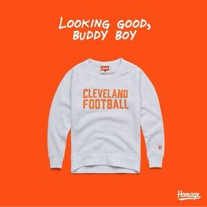 Homage Cleveland Football Sweatshirt